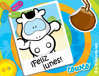 Cowco feliz lunes scrapbook